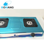 Dual burner stainless  steel gas cooktop - Image 6